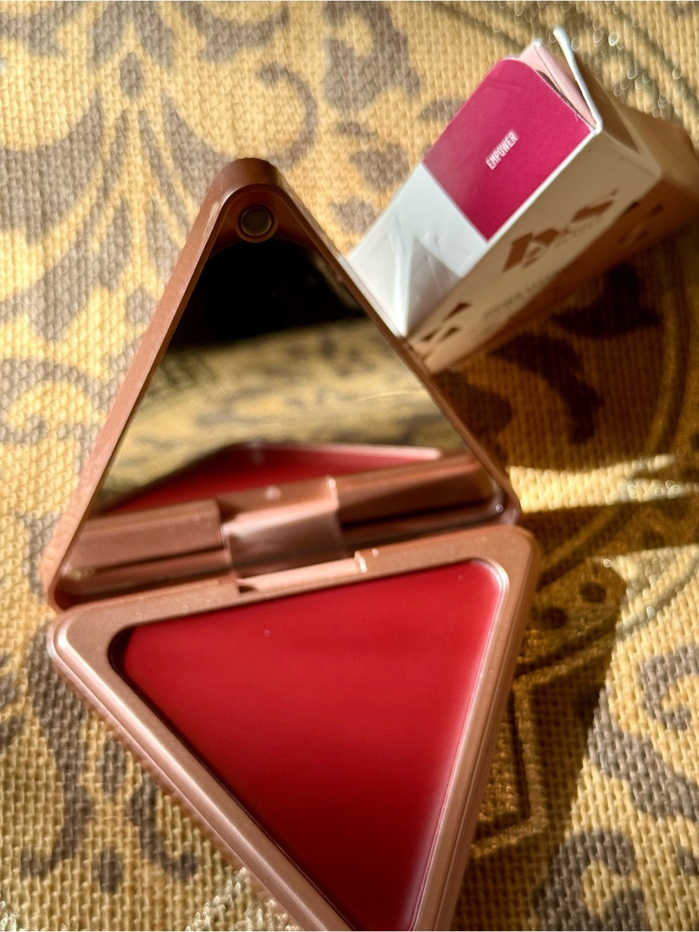 HIGHER STANDARD SATIN MATTE CREAM BLUSH in shade EMPOWER- LYS